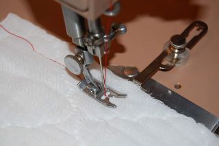 This machine does a great job with thin material like silk and nylon