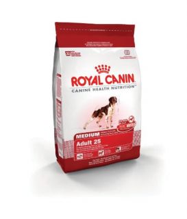 Royal Canin Dry Dog Food, Medium Adult 25 Formula, 30 Pound Bag