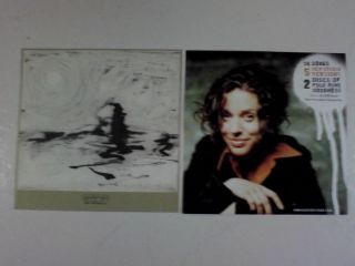 RARE$ Ani DiFranco Record Store Promo Posters 2 Diff Sided Poster Lot