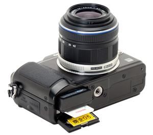 Olympus Pen E PL2 Micro 4 3 Digital Camera 14 42mm Lens Black USA