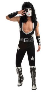 Kiss Band Starchild Paul Stanley Rock Star Dress Up Halloween Adult