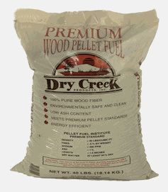 Dry Creek Wood Pellets Premium 100 Hardwood One Ton