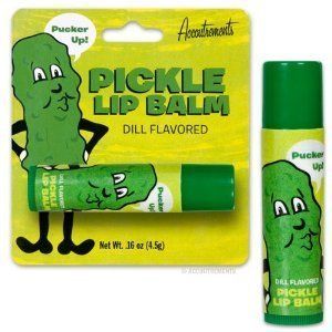 Pickle Flavored Lip Balm Chap Stick Dill Pucker Up