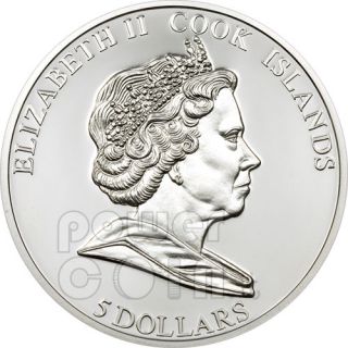 LEPANTO DON JUAN Austria Great Battles 5$ Coin Cook Islands 2010