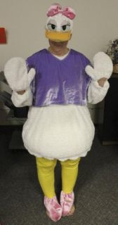 Disney Store Adult Party L Large Donald Daisy Duck Halloween Costume