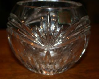 Waterford Marquis Crystal Rose Bowl Calais