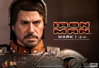  Ironman Mark I One Version 2 0 2 Two Tony Stark LED 1 6 Classic
