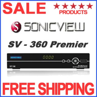  Premier Satellite Receiver FTA Dish TV Digital SV360 PVR DVB S