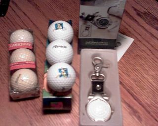  vintage titleist disney pinnacle goofy balls golf watch gift set