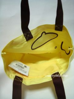 Japan Sanrio Original Pompompurin Pom Pom Purin Dog Hand Bag Handbag