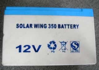 Solar Wing 350 Go Kart Battery 12V Huafu Battery Co