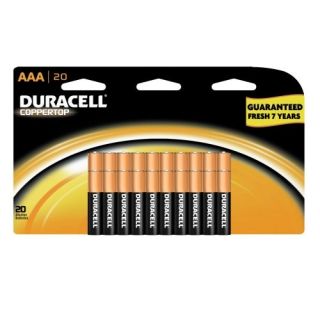 Lot of 12 Packs New Duracell AAA 1 5 Volt Coppertop Alkaline Batteries
