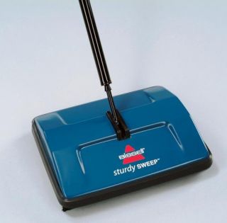 New Bissell Floor Cordless Push Roller Brush Sweeper Carpet Cleaner