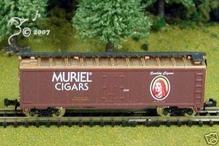 Dutch Masters Muriel Cigar Train Box Car N Scale 1 160 by Model Power