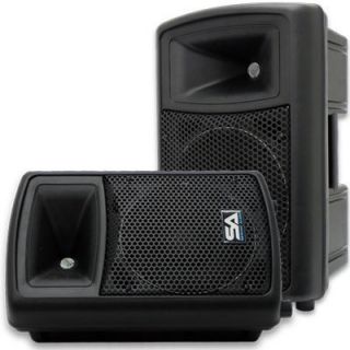 SEISMIC Audio 10 Molded Speakers PA DJ System