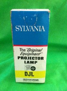 Sylvania 8 mm Projector Bulb Lamp DJL 150W 120 V Vintage Never Used