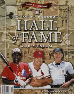 National Baseball Hall of Fame 2010 Official Yearbook