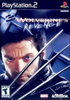 Men 2 Wolverines Revenge PlayStation 2 PS2 System 047875804371