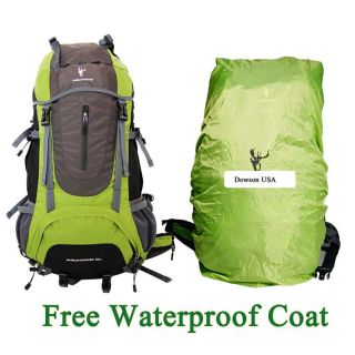 Outdoor Sport Backpack Bags 60L Three Color Travel Camping Free