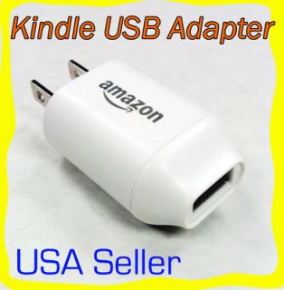 Official  Kindle DX Fire Touch 2 Wall USB Power Adapter Charger