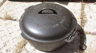 Griswold No 9 Dutch Oven Cast Iron with Lid
