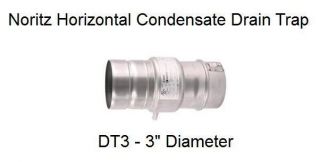  Horizontal Condensate Drain Trap for Tankless Water Heater