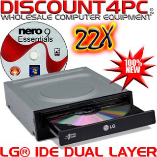 LG® PATA Internal CD DVD±RW±DL Burner Drive Writer Nero