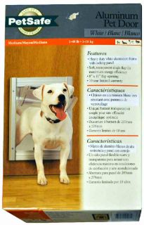 this petsafe medium classic pet door is ideal for creating a entry