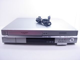 Panasonic DMR ES40V DVD Player Recorder Combo With VHS VCR Works Great