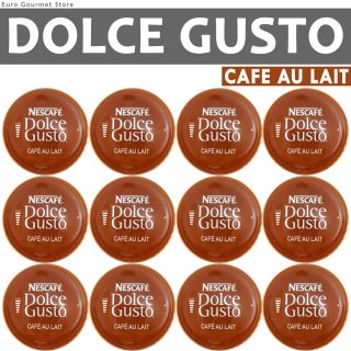 Nescafe Dolce Gusto Cafe AU Lait Coffee with Milk 6 24 Capsules