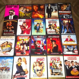 Lot of 20 DVDs Reservoir Dogs American Pie Many More