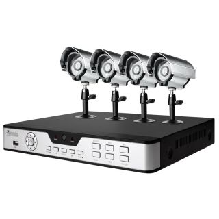  Video Surveillance Security Camera DVR System No Hard Drive