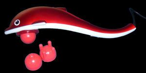 Dolphin Shaped Electric Infrared Percussion Massager