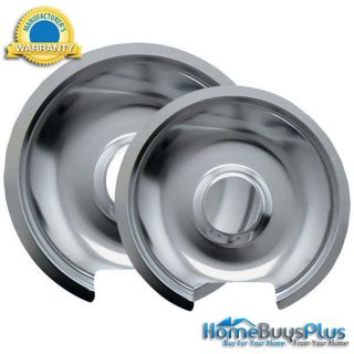 range kleen 10562x chrome drip pans hinged electric ranges fits most