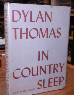 In Country Sleep Dylan Thomas SIGNED 1952 Signed Limited Edition