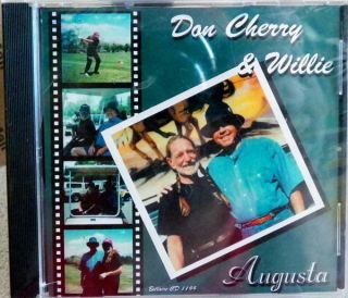 Don Cherry & Willie Nelson Augusta CD OOP Brand New & Sealed
