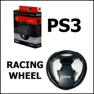 PlayStation PS3 Car Game Racing Steering Driving Gaming Wheel Control