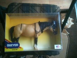  Breyer Old Timer 745 Buckskin Harness Hat Draft Horse Retired