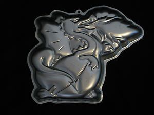  Fire Breathing Dragon 1984 2105 1750 Cake Pan Mold Instruction