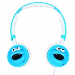DreamGear Dgun 2743 Headphones 3D Cookie Monster Blue