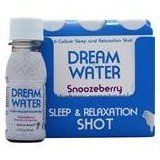 LOT Dream Water Sleep & Relaxation Shot 12 total Snoozeberry 2.5 fl oz