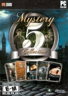  COLLECTION   5x Sherlock Holmes & Dracula Adventure Mystery Games NEW