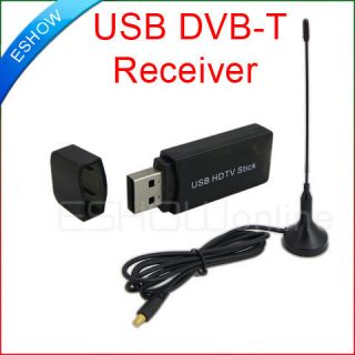  DAB Digital TV FM Stick Tuner Receiver Adapter Dongle USB 2 0 TV To PC