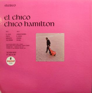CHICO HAMILTON El Chico ORIGINAL STEREO IMPULSE LP WILLIE BOBO LATIN