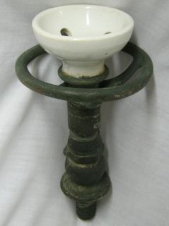 Porcelain and Brass Drinking Fountain Bubbler Antique Plumbing 64 11