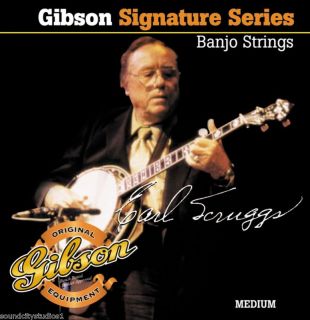 Earl Scruggs Signature Banjo Strings Medium