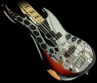  Custom Shop Limited MB Dennis Dunaway Billion Dollar Jazz Bass Guitar