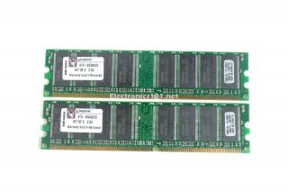  2x1GB Kit DDR PC 2100 266MHz ECC Server Memory RAM KTD WS450 2G