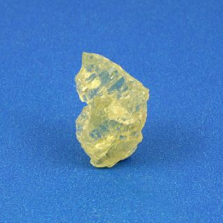  Green Yellow Beryl 7 8" x 5 8" Natural Crystal