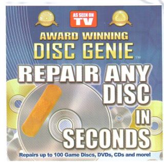 CD DVD Games Scratch Repair Kit Fixes Your Scratches